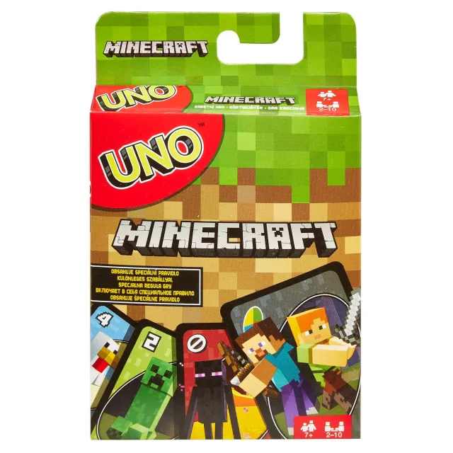 UNO Minecraft kaartspel 112 kaarten 2-10 spelers