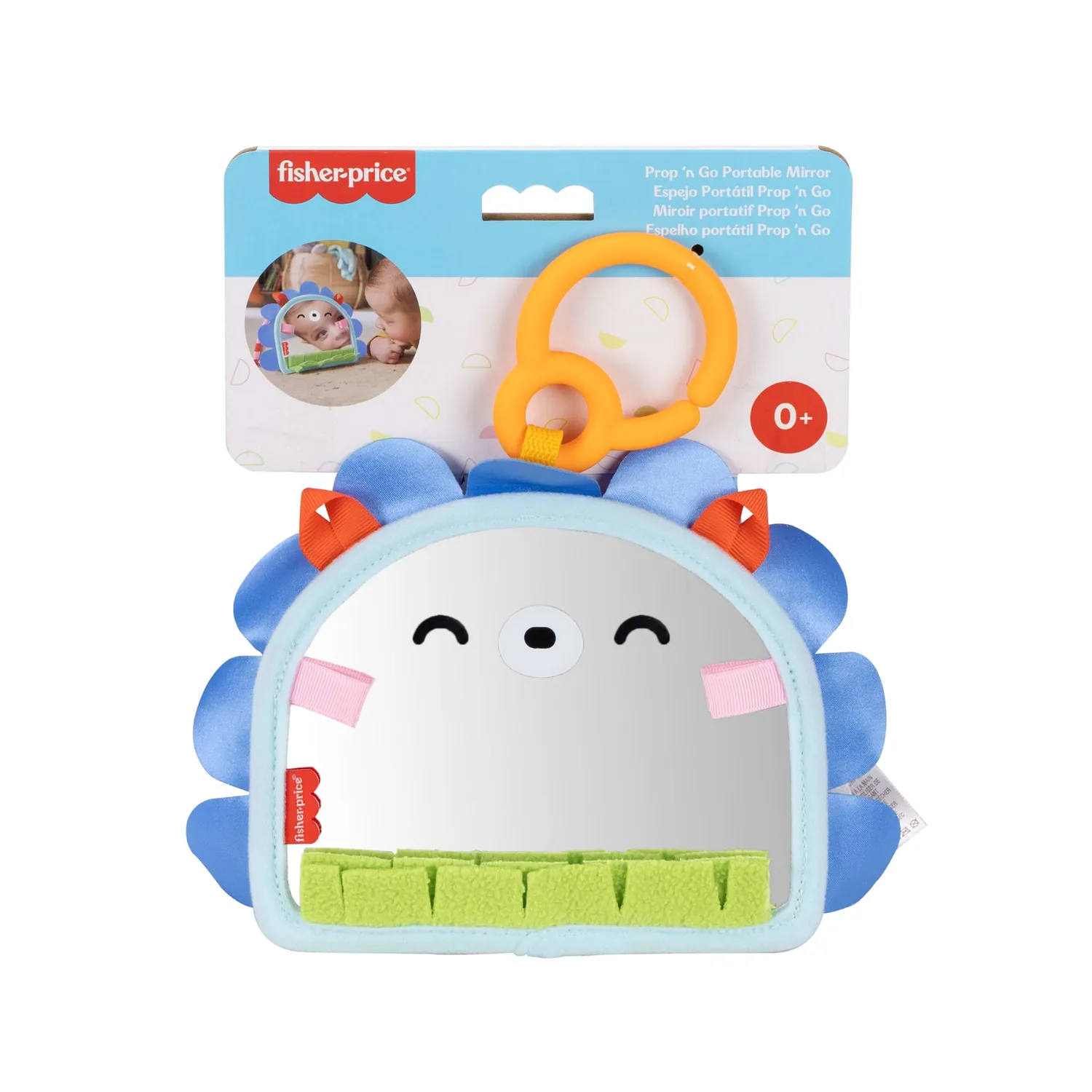 Fisher-Price Egel Babyspiegel Draagbaar Contrast