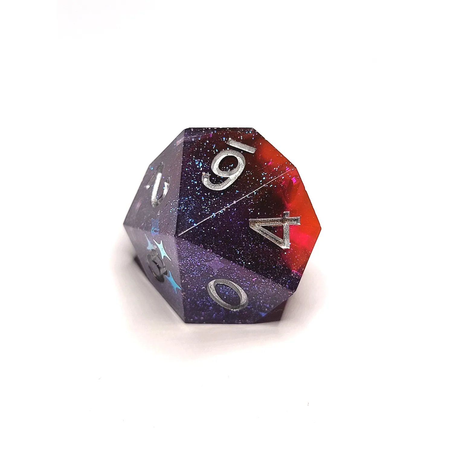 Roll A Crit Starfield Sharp Edge dobbelset 7 resin ster