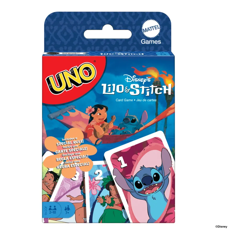 UNO Lilo & Stitch Kaartspel Duitse Editie Ohana