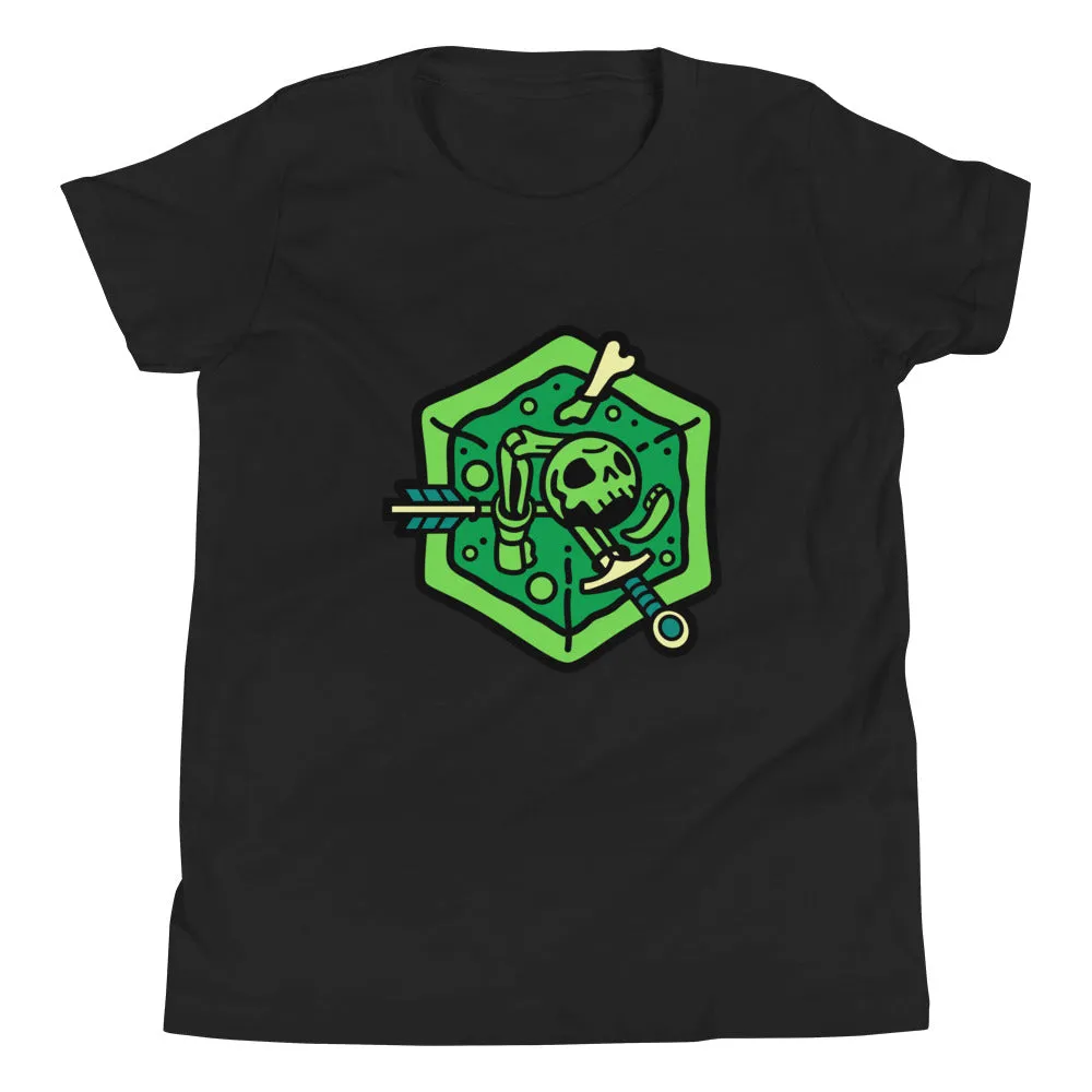 Roll A Crit Gelatinous Cube kinder T-shirt katoen