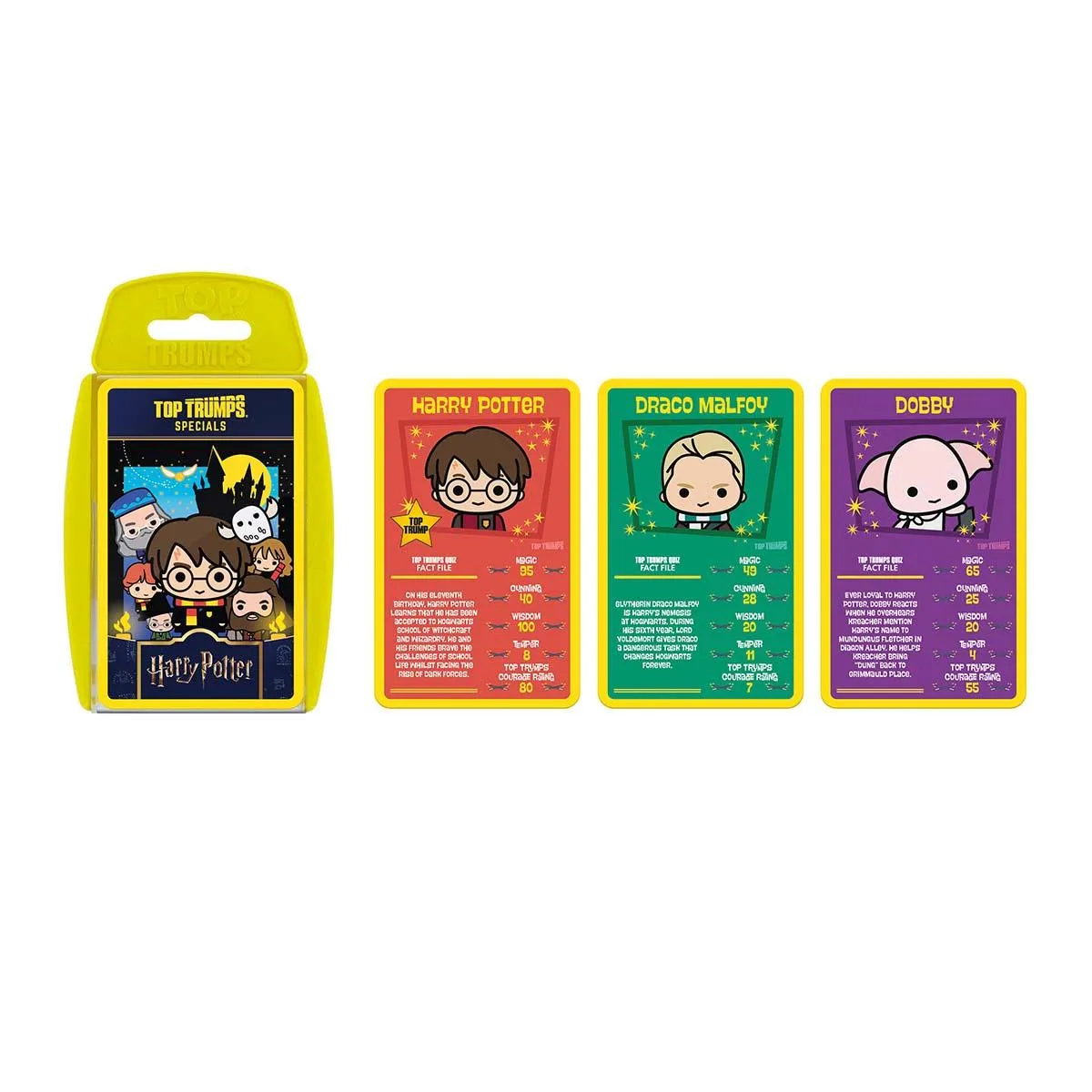 Top Trumps Harry Potter Chibi kaartspel met chibi stijl