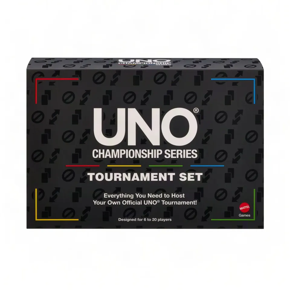 UNO Championship toernooi kaartspel 6-20 spelers trofee-editie