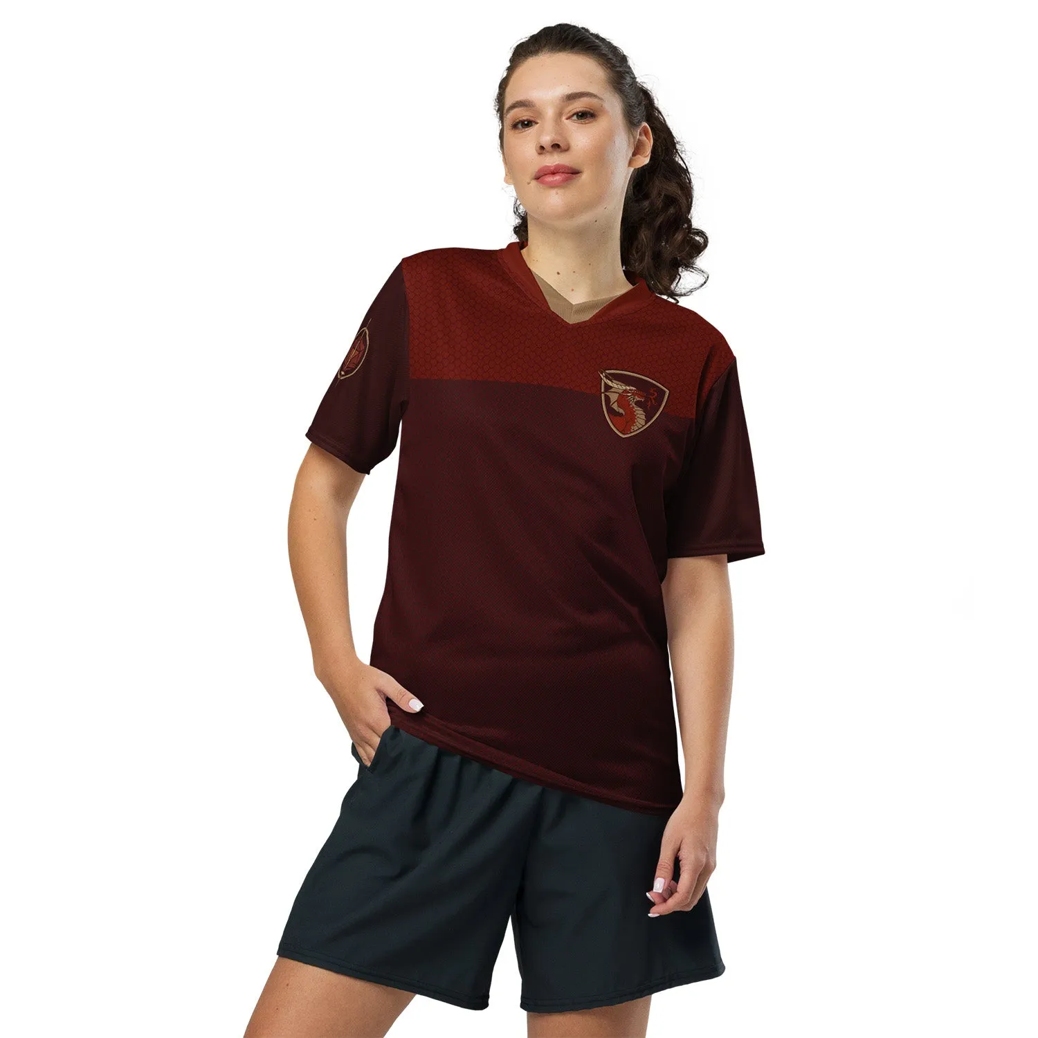 Roll A Crit House of Genevieve voetbalshirt 2026 bordeaux