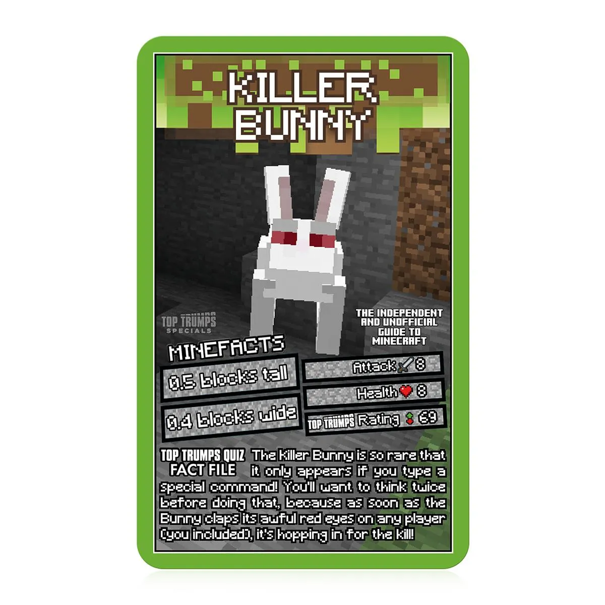 Top Trumps Guide to Minecraft kaartspel 30 kaarten