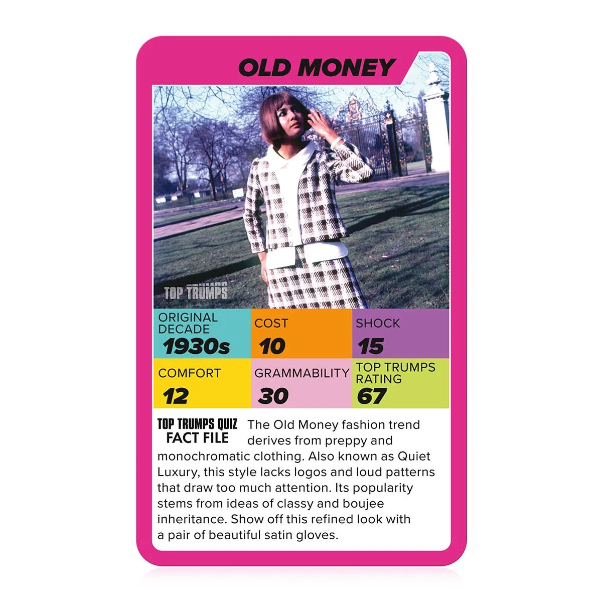 Top Trumps Gen Z Fashion Trends kaartspel 30 kaarten