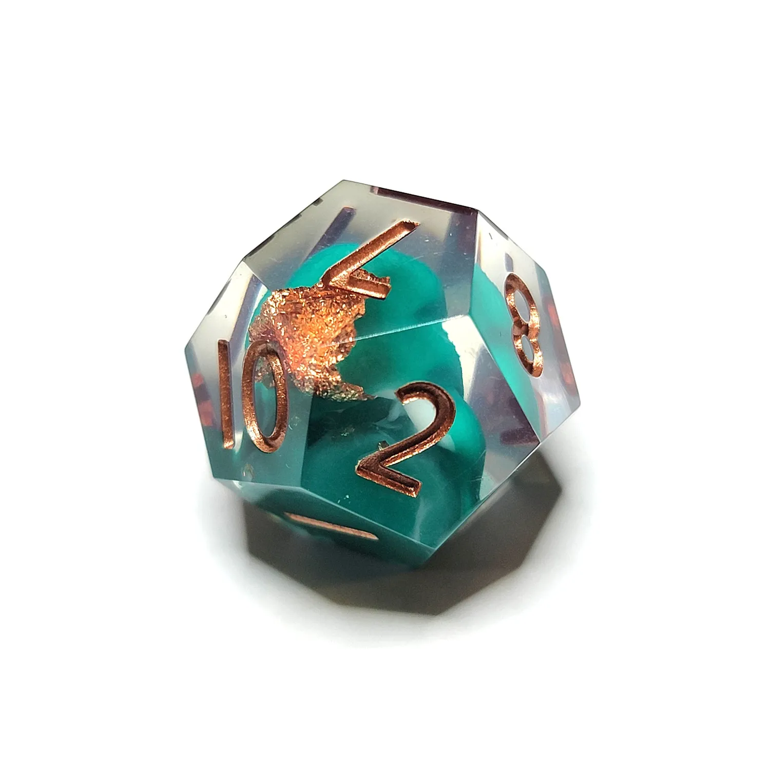 Roll A Crit Crashing Waves dobbelstenenset 7-delig resin