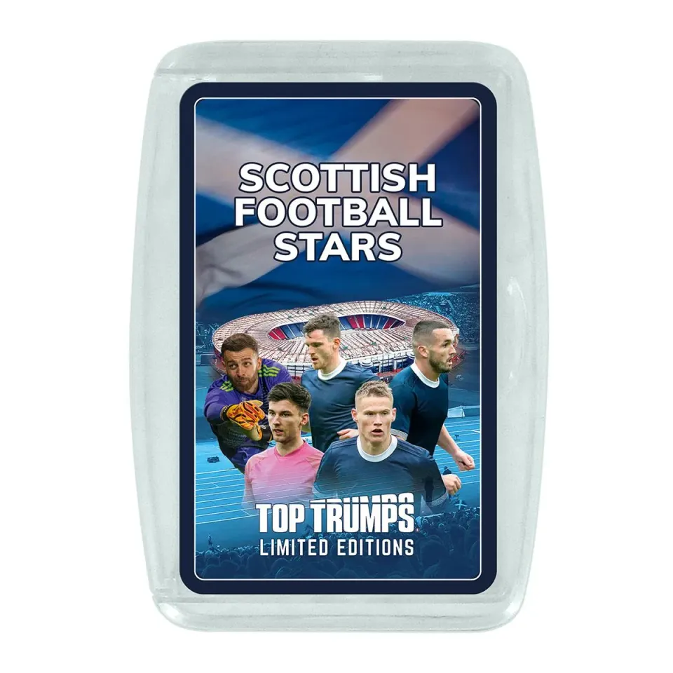 Top Trumps Scottish Football Stars kaartspel 30 kaarten