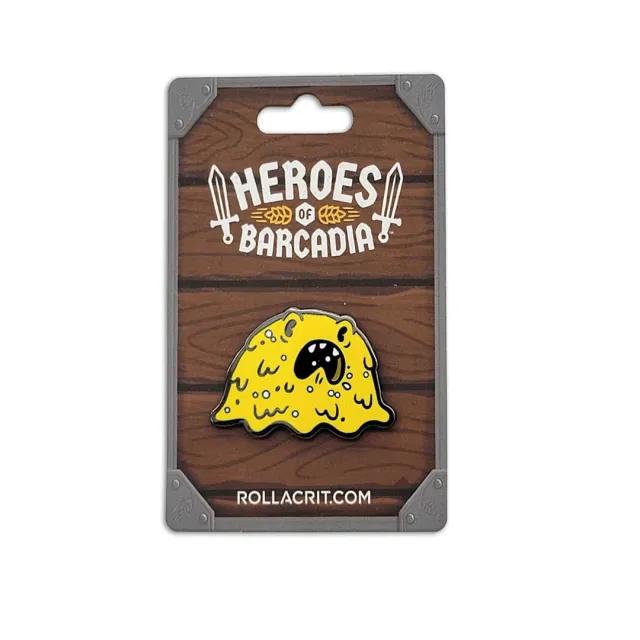 Roll A Crit Heroes of Barcadia Booze Ooze emaille pin