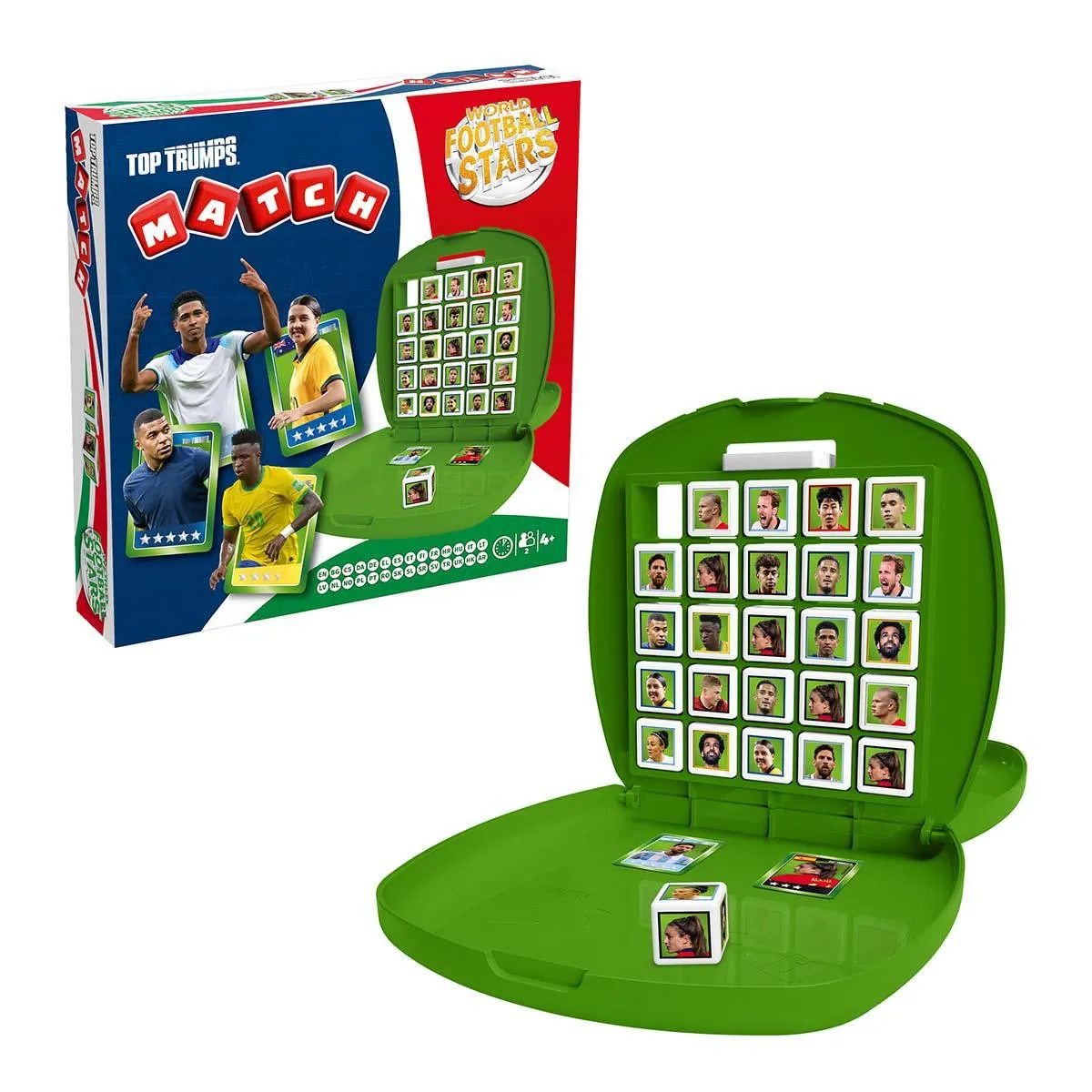 Top Trumps Match World Football Stars kubusspel duo