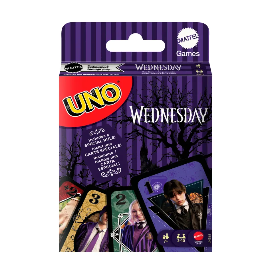 UNO Wednesday kaartspel serie-editie 7+ jaar