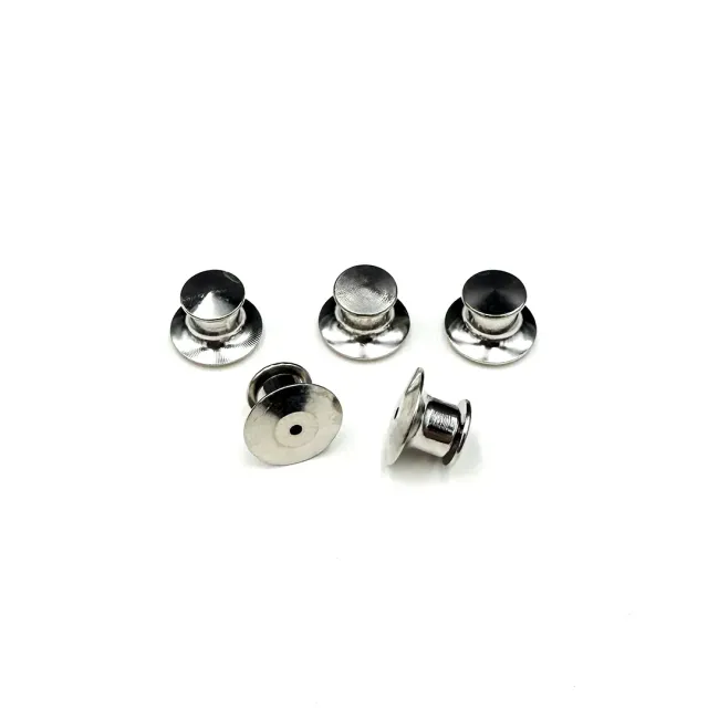 Roll A Crit Locking Pin Backers pins set van 5 metaal