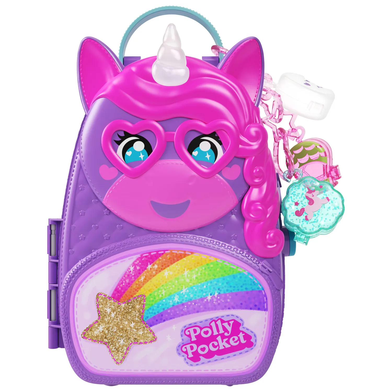Polly Pocket Unicorn rugzak speelset met 2 poppen 4+ jaar