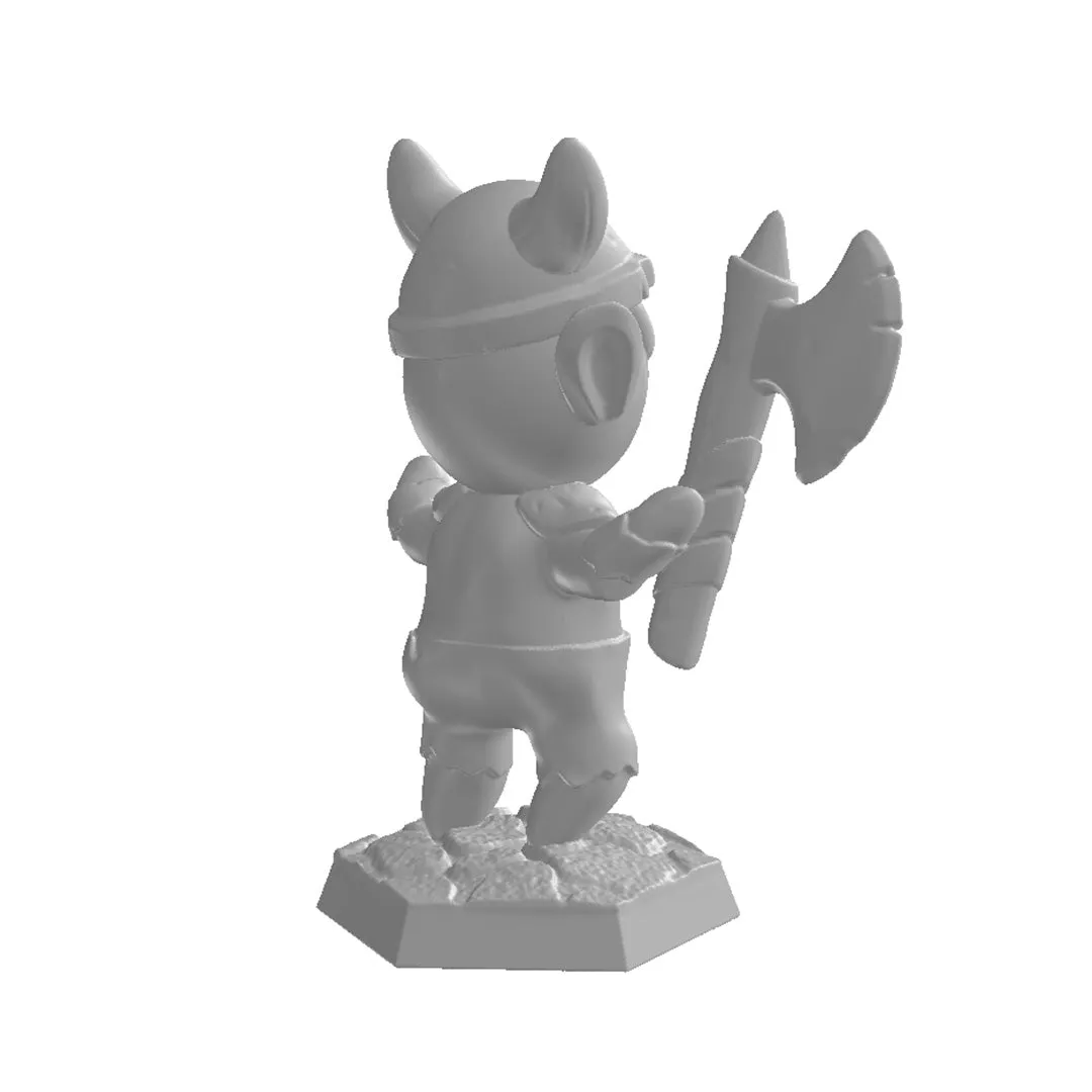 Rollacrit Keggar the Barbeerian STL-bestand download
