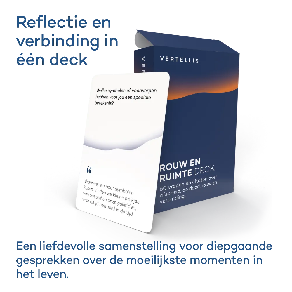 Vertellis Rouw en Ruimte Deck kaartspel 60 kaarten