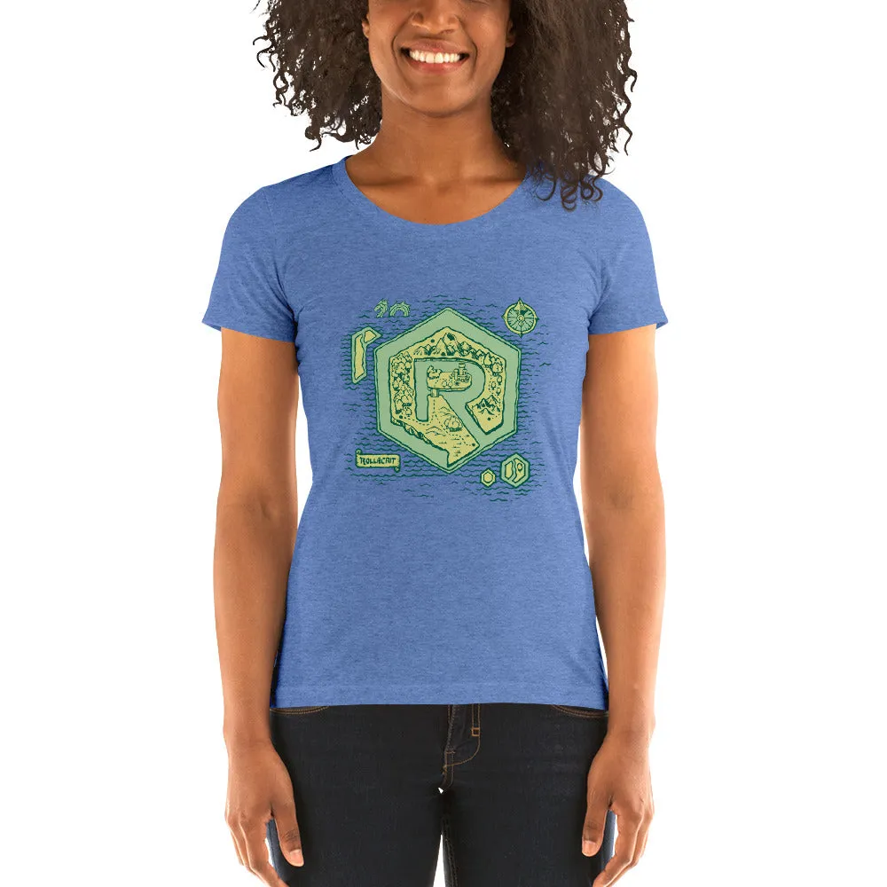 Roll A Crit Rollacrit Island fitted t-shirt triblend