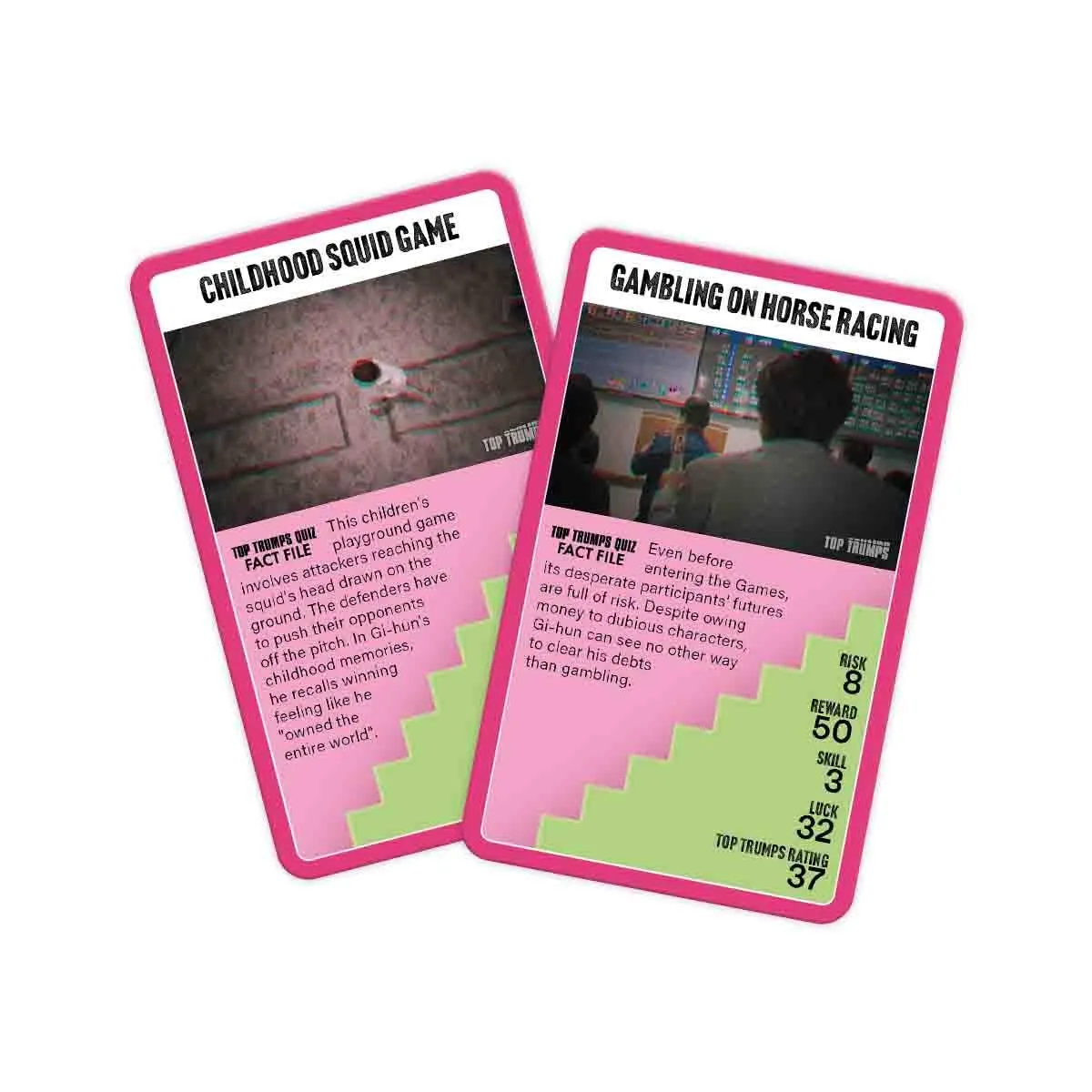 Top Trumps Squid Game kaartspel limited edition