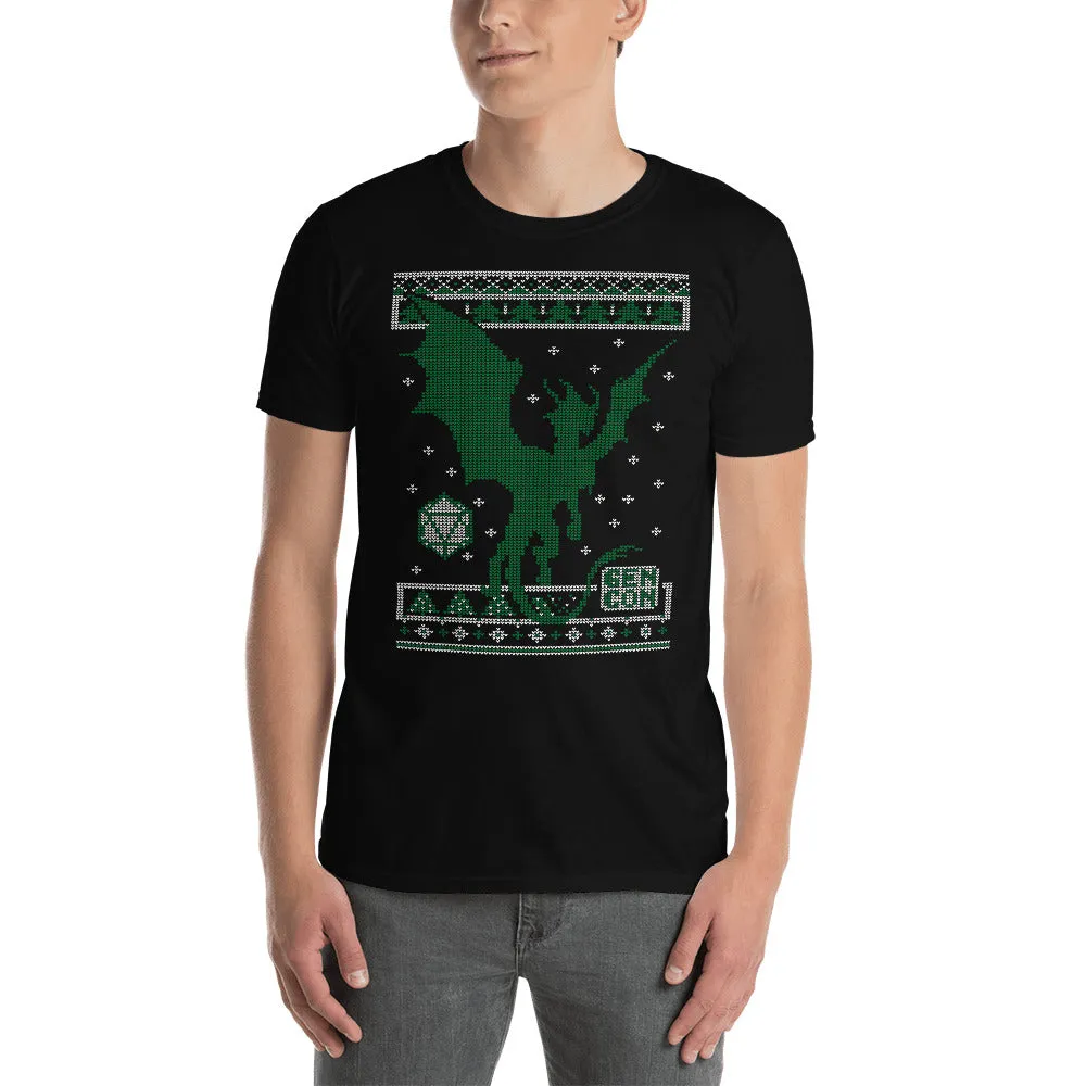 Roll A Crit Gen Con Holiday T-shirt Genevieve