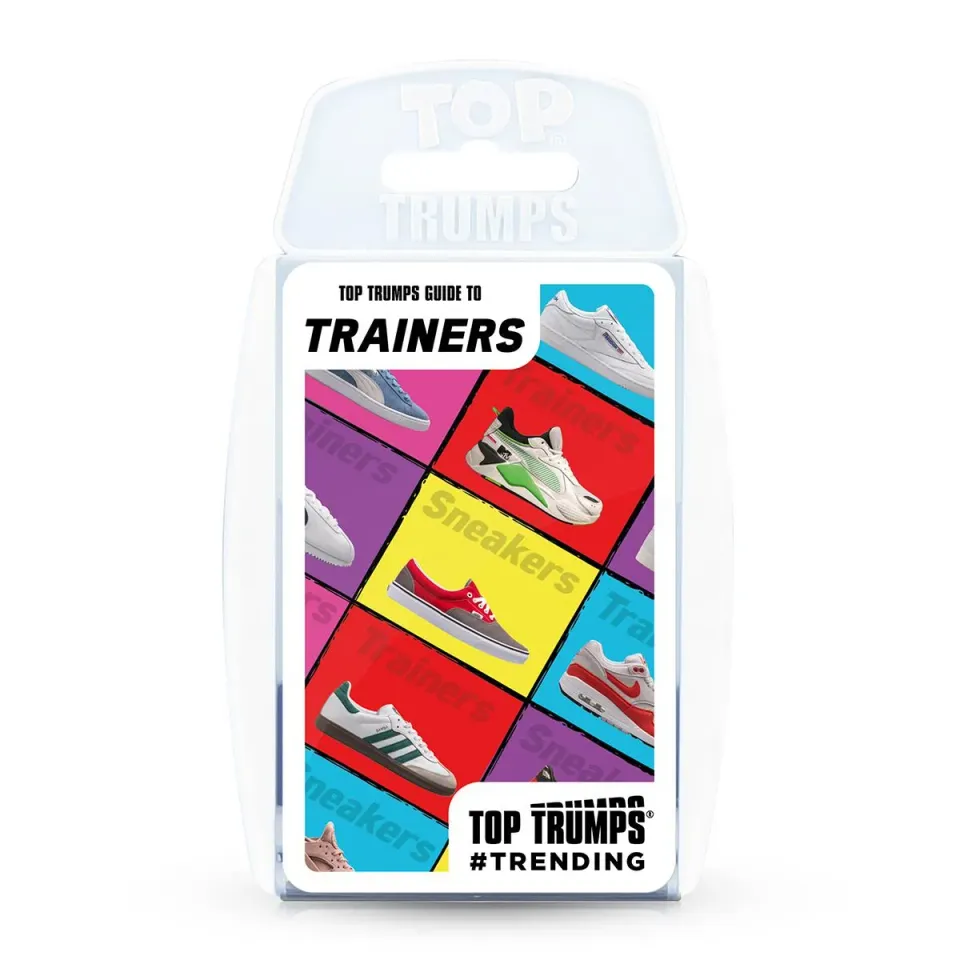Top Trumps Gen Z Guide to Trainers kaartspel sneakers