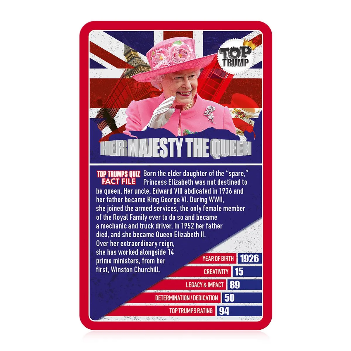 Top Trumps National Treasures kaartspel