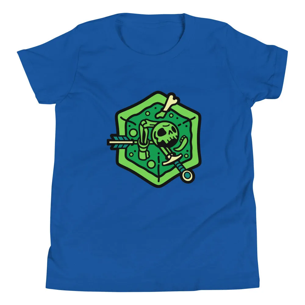 Roll A Crit Gelatinous Cube kinder T-shirt katoen