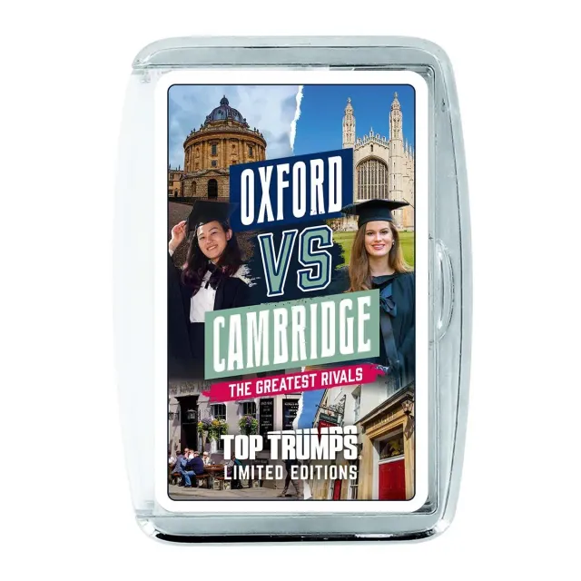 Top Trumps Oxford vs Cambridge kaartspel limited edition