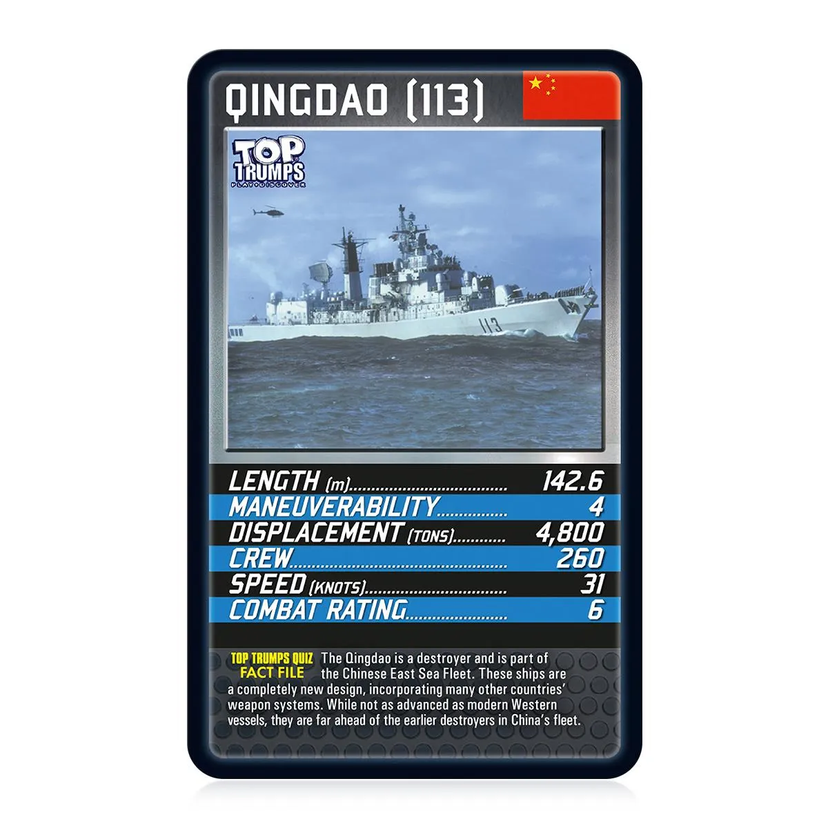 Top Trumps Battleships kaartspel schepen editie