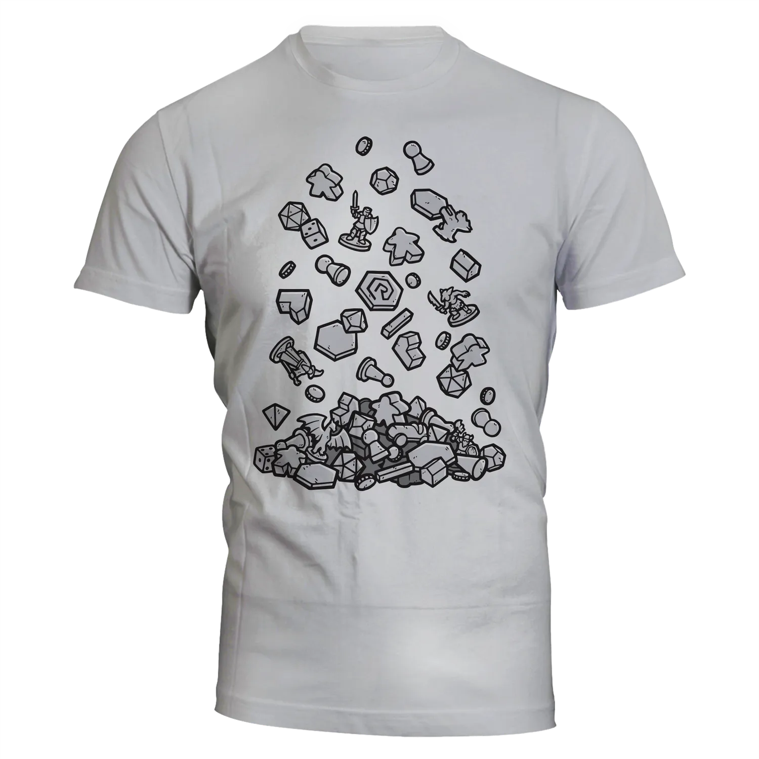 Roll A Crit Crit Falls Apart slim fit T-shirt rood