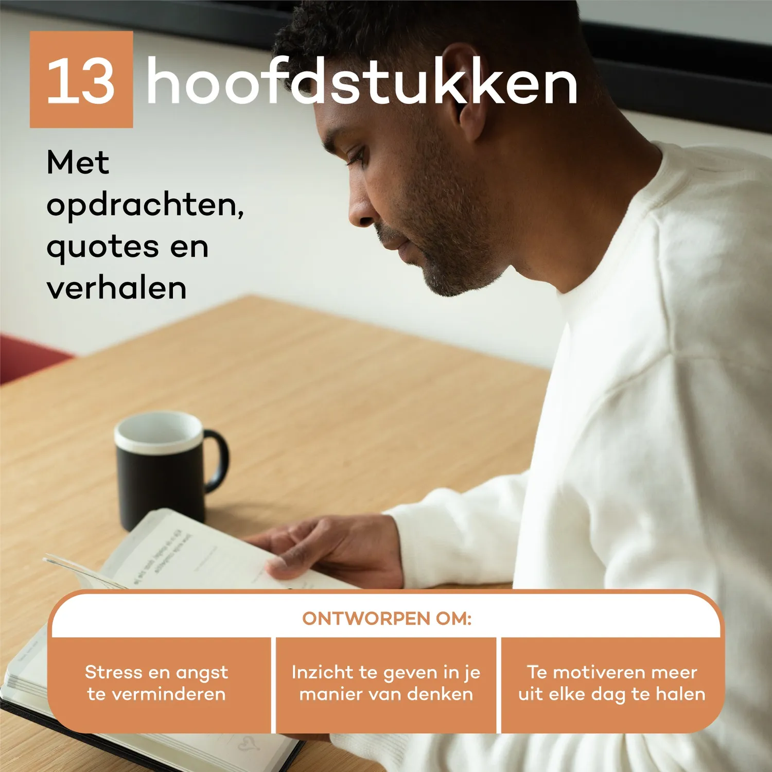 Vertellis Chapters dankbaarheidsdagboek zwart