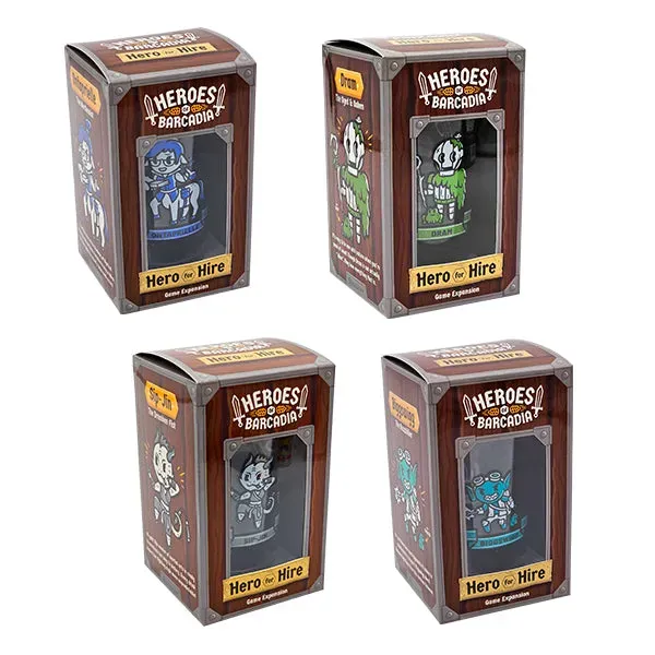 Roll A Crit Heroes of Barcadia Heroes for Hire uitbreiding
