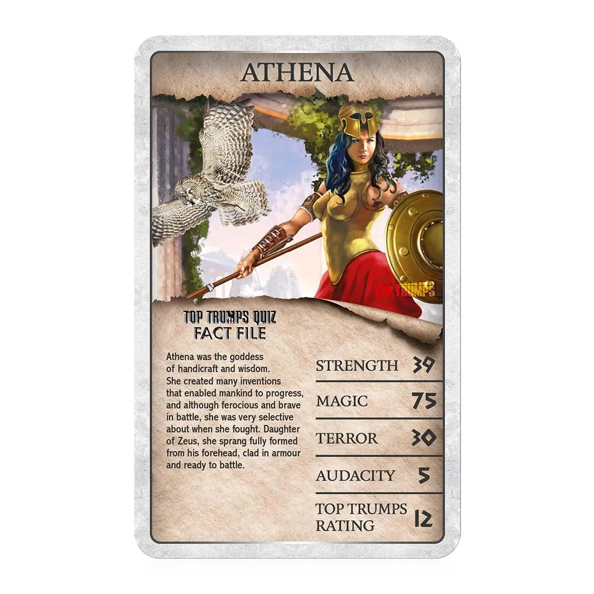 Top Trumps Greek Myths 30 Fantastic Tales kaartspel limited edition