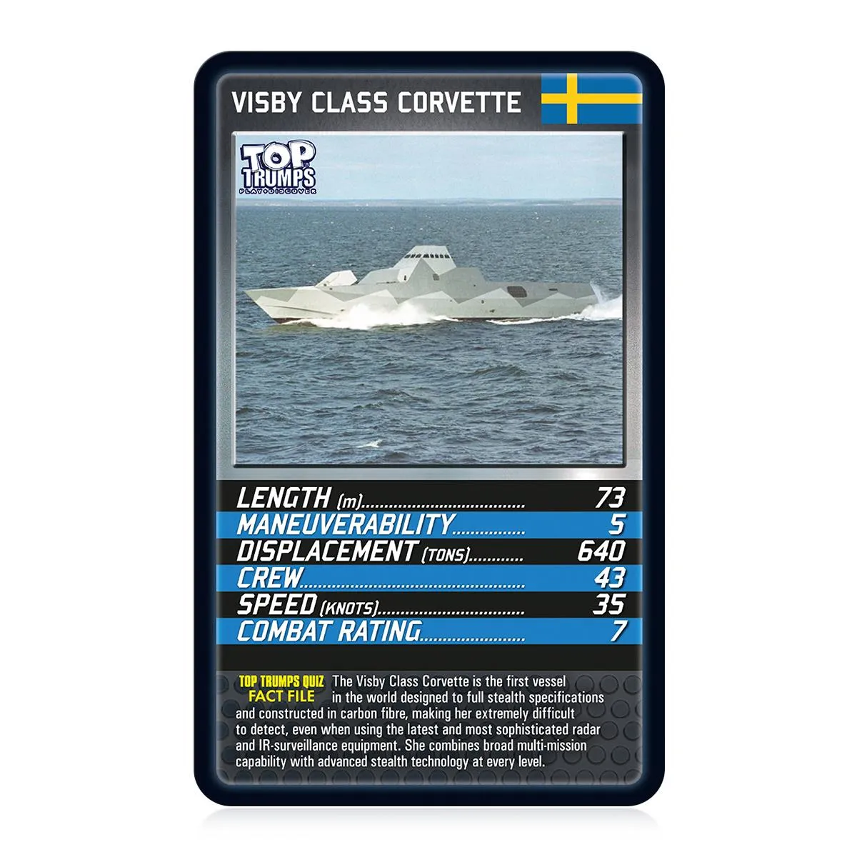 Top Trumps Battleships kaartspel schepen editie