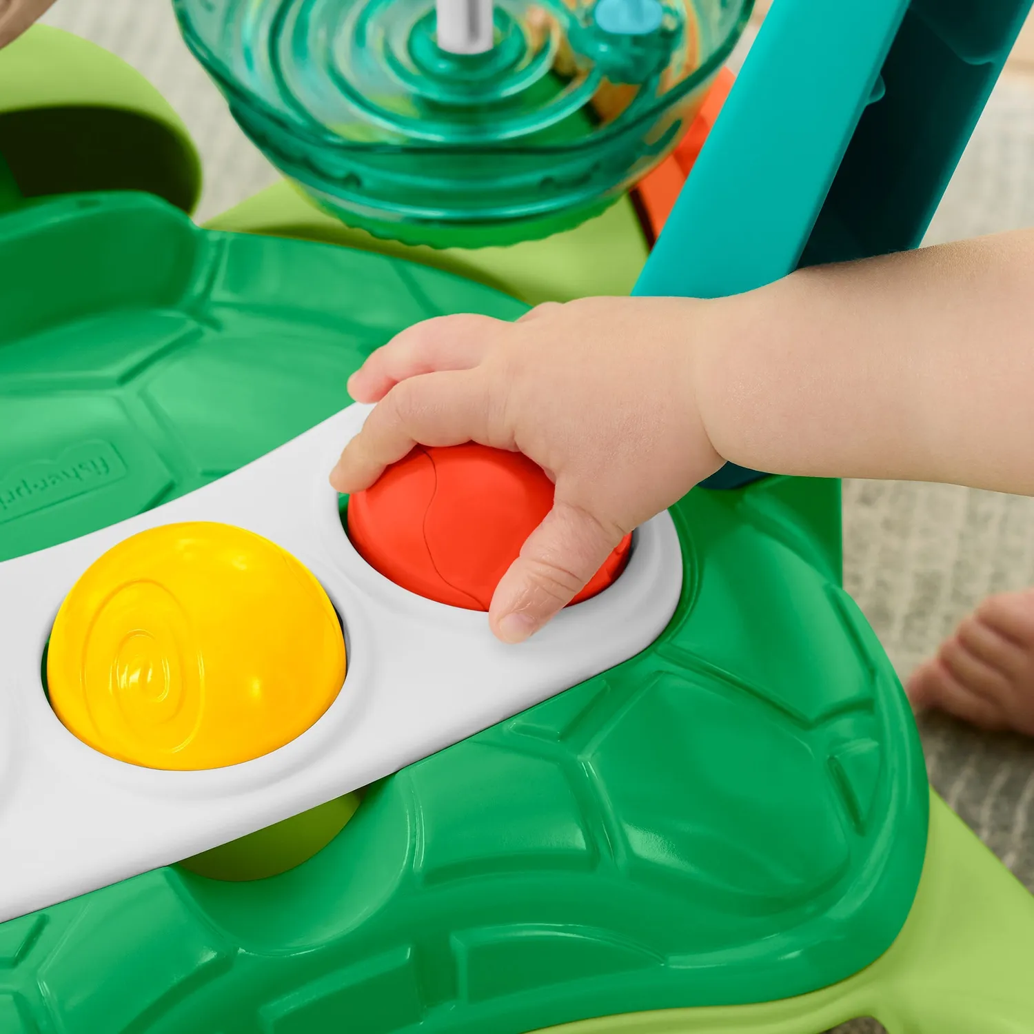 Fisher-Price Schildpad loopwagen met 5 ballen