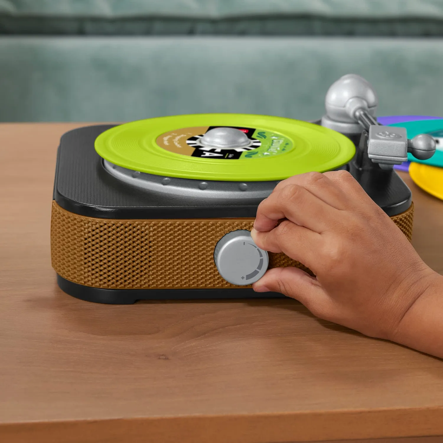 Fisher-Price Platenspeler speelgoed Grieks 5 diskettes