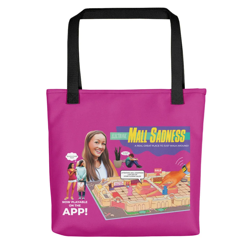 Roll A Crit Mall Sadness tote bag 38 cm polyester