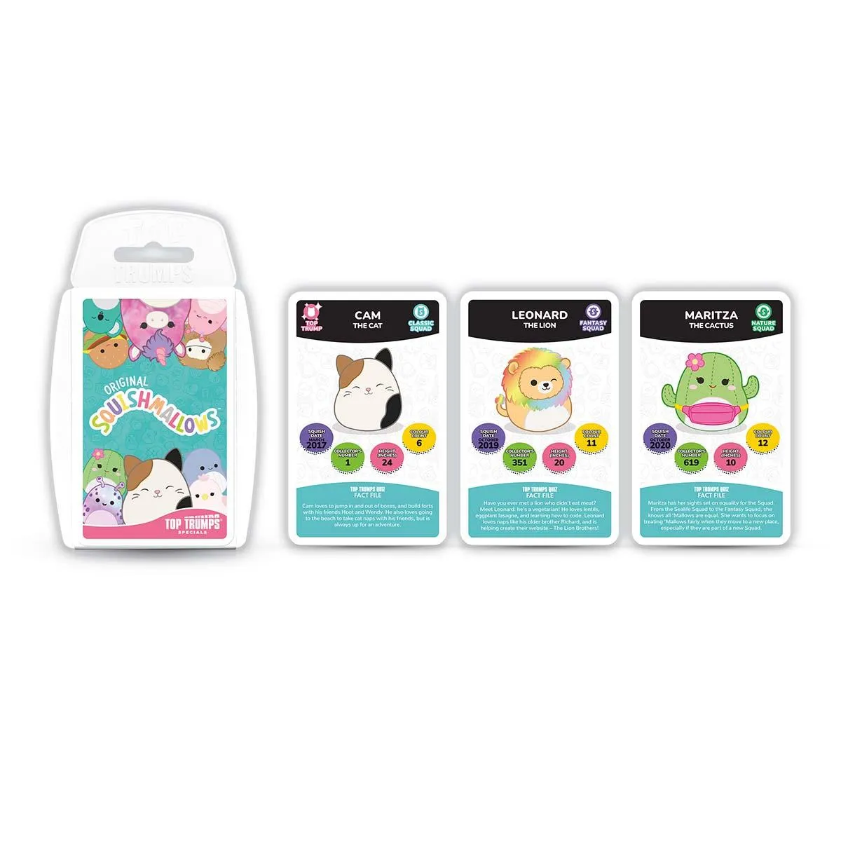 Top Trumps Squishmallows kaartspel knuffel squad
