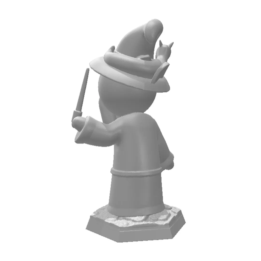 Roll A Crit Heroes of Barcadia Merlo the Saucerer STL-bestand