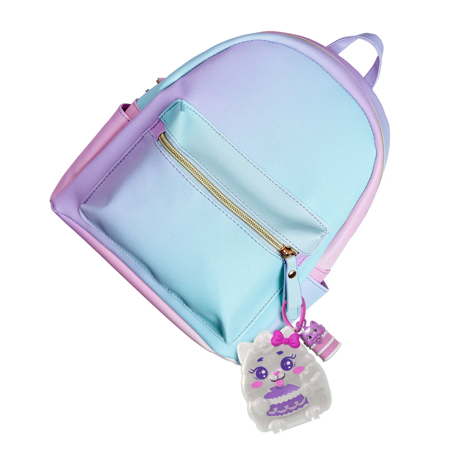 Polly Pocket Kitty Cake Compact speelset met pop en katten