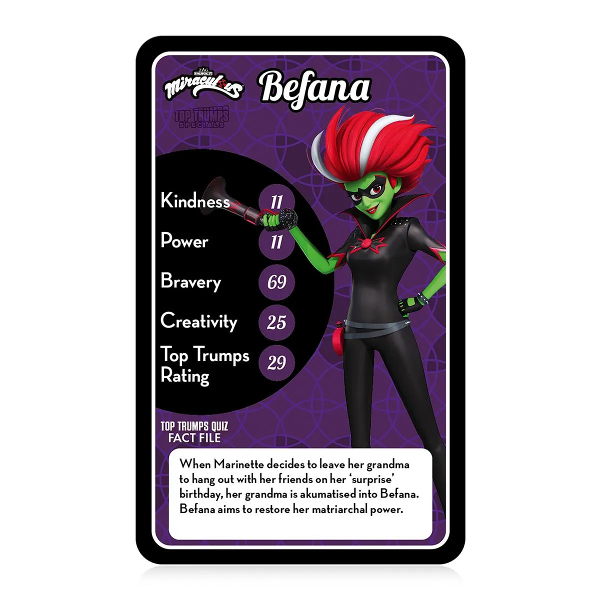 Top Trumps Miraculous kaartspel Ladybug editie