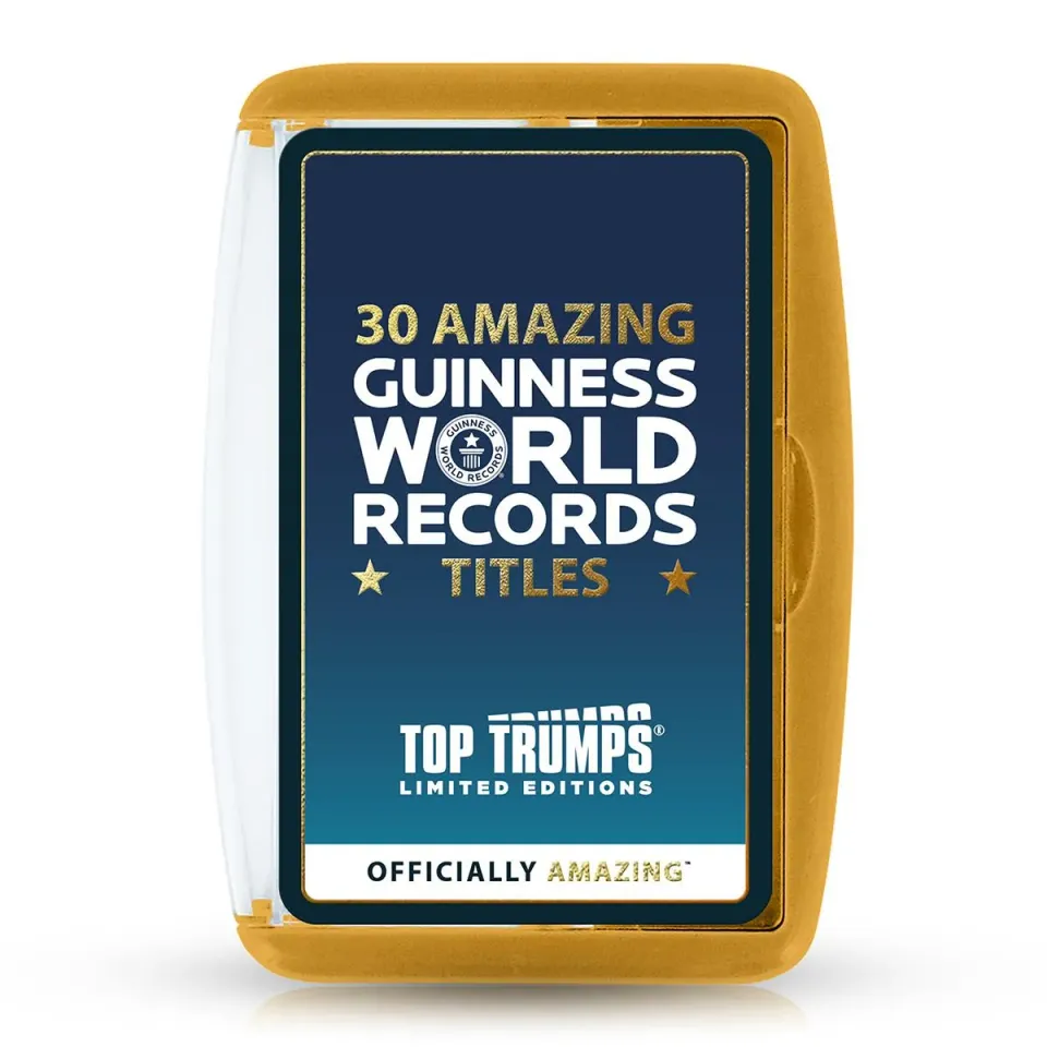 Top Trumps Guinness World Records kaartspel records