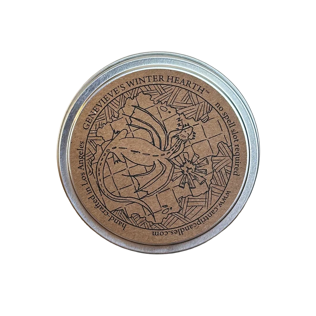 Gen Con Winter Hearth Geurkaars soja 170g