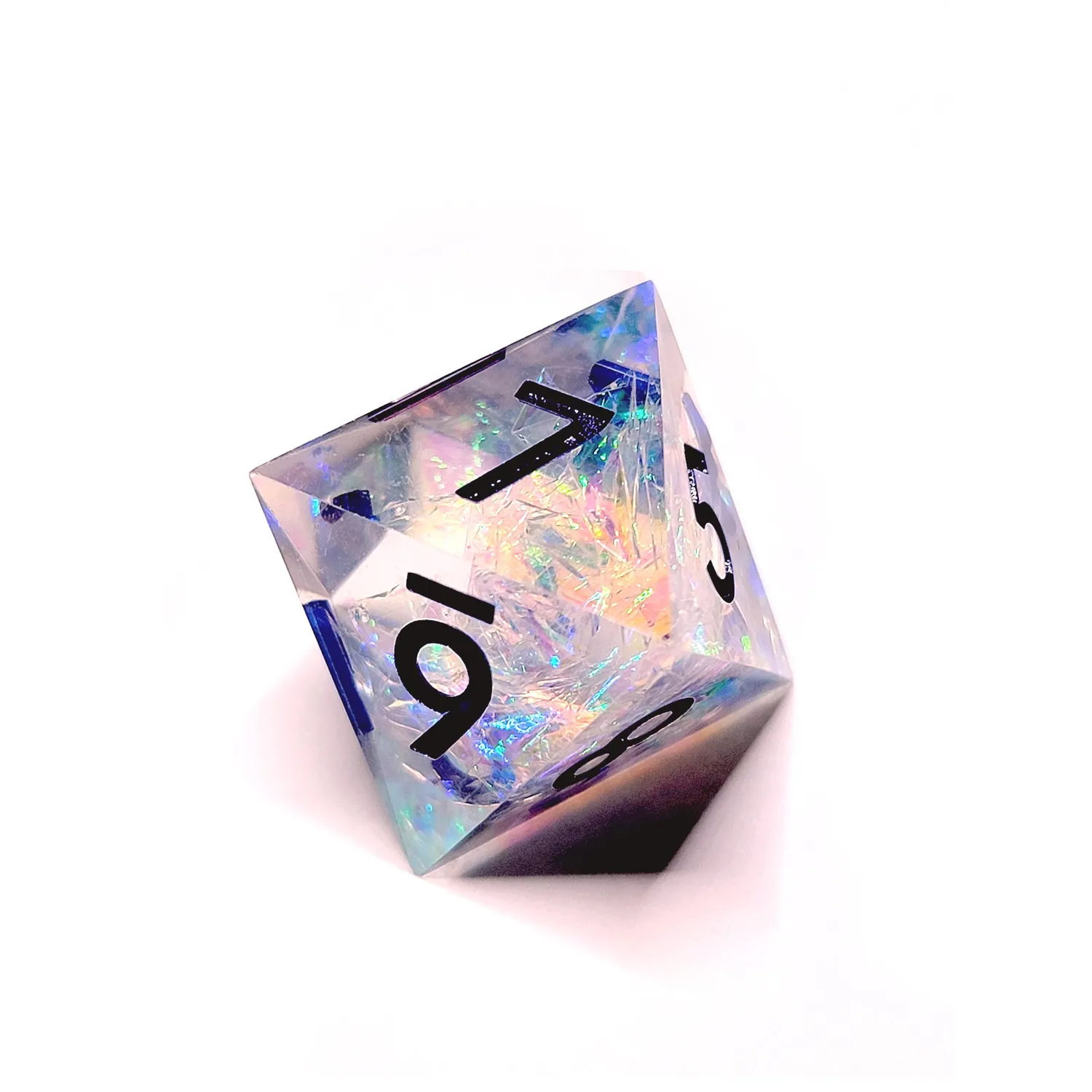 Roll A Crit Noble Crystal dobbelstenenset 7-delig sharp edge