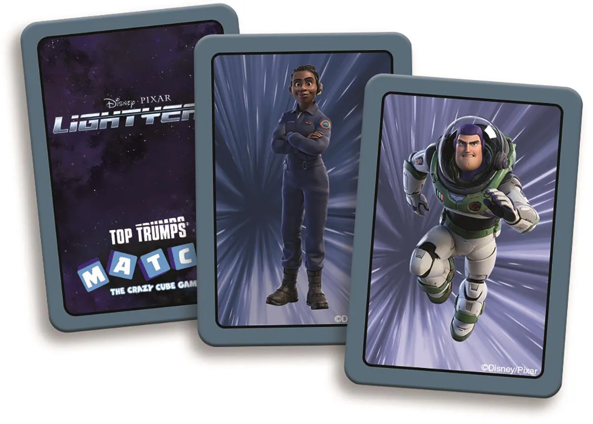 Top Trumps Match Lightyear kubusspel 5 op rij