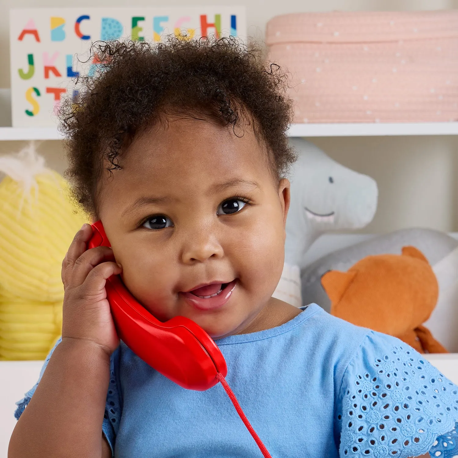 Fisher-Price Chatter Trektelefoon Rood 80 Jaar babyspeelgoed