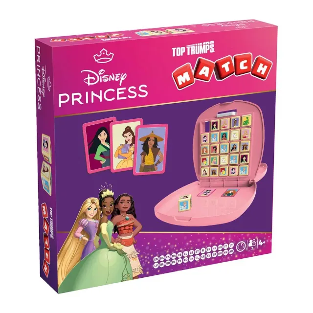 Top Trumps Match Disney Princess kubusspel 2 spelers