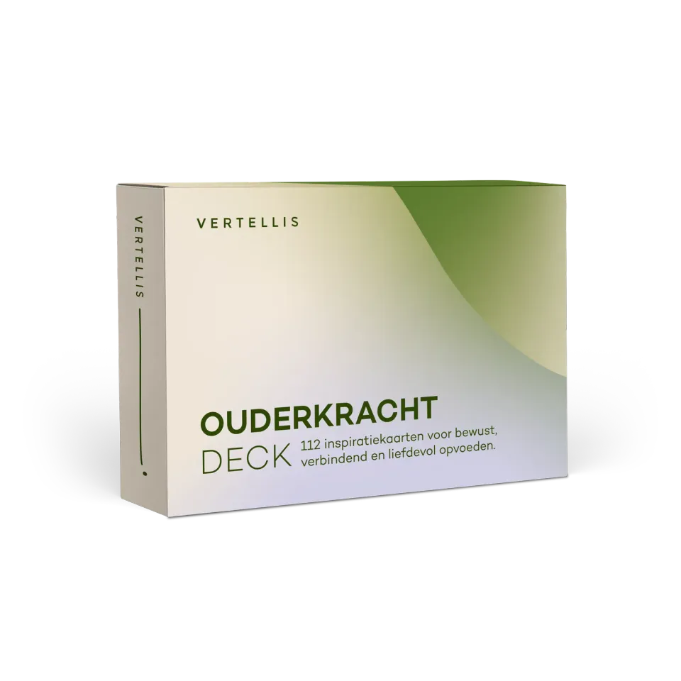 Vertellis Ouderkracht Deck kaartspel 112 kaarten voor ouders