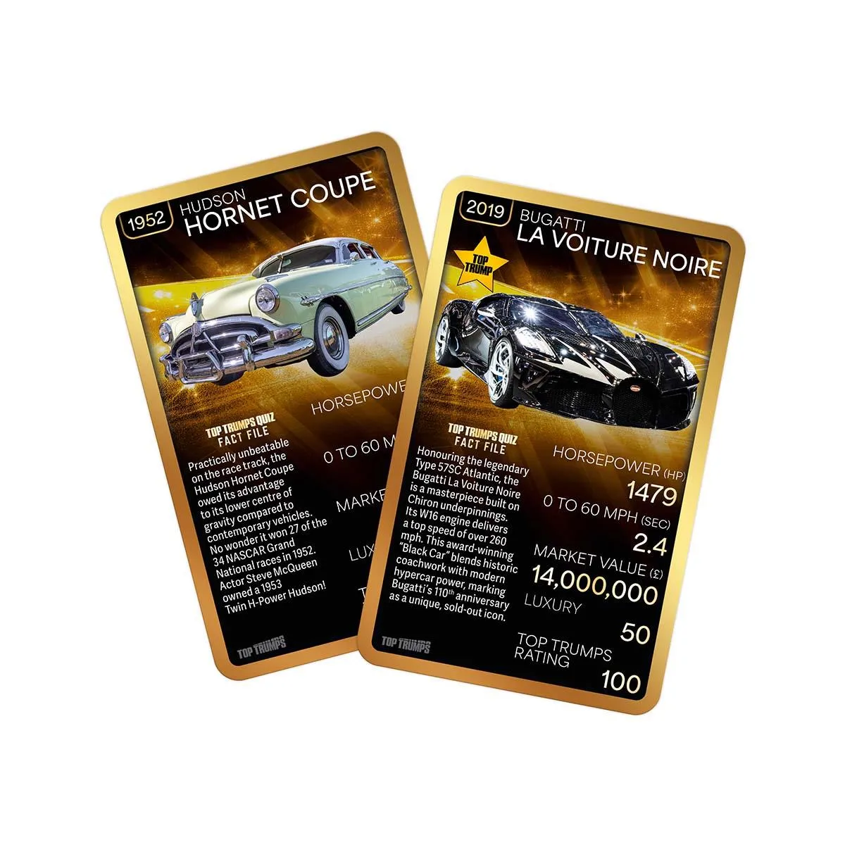 Top Trumps Luxury Cars Limited Edition kaartspel 30 kaarten