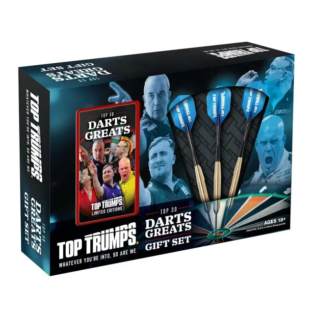 Top Trumps Darts Greats kaartspel giftset