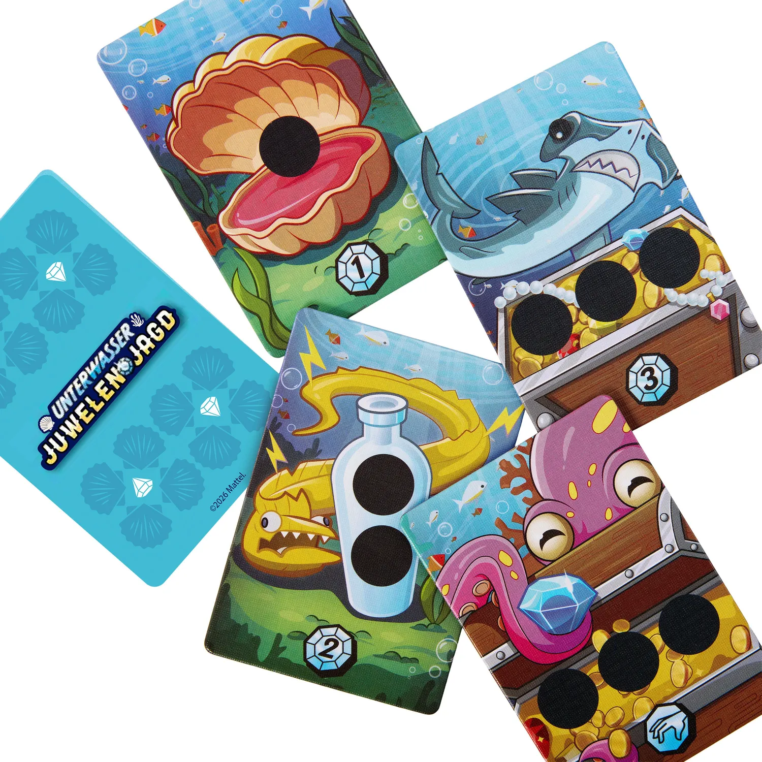 Mattel Diamantensuche Tiefsee bordspel familie