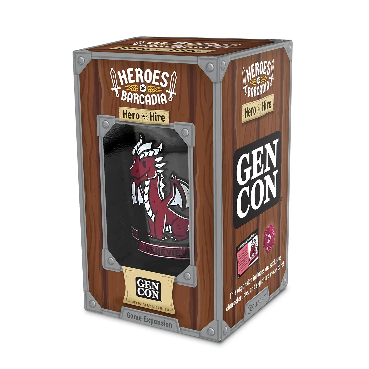 Roll A Crit Heroes of Barcadia Genevieve personagebeker